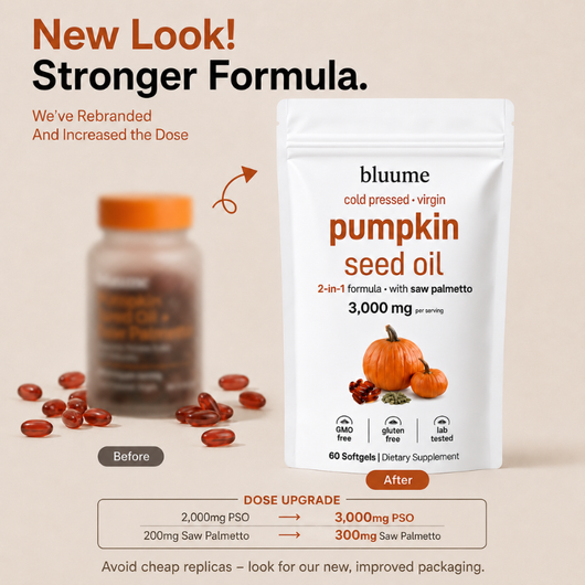 Pumpkin Seed Oil & Saw Palmetto Softgels (3,000mg)
