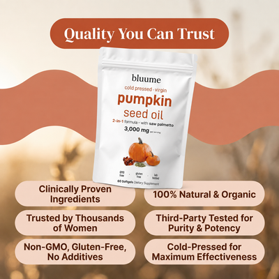 Pumpkin Seed Oil & Saw Palmetto Softgels (3,000mg)